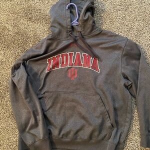 IU sweatshirt.   Large.  Great shape tore a little at neck.